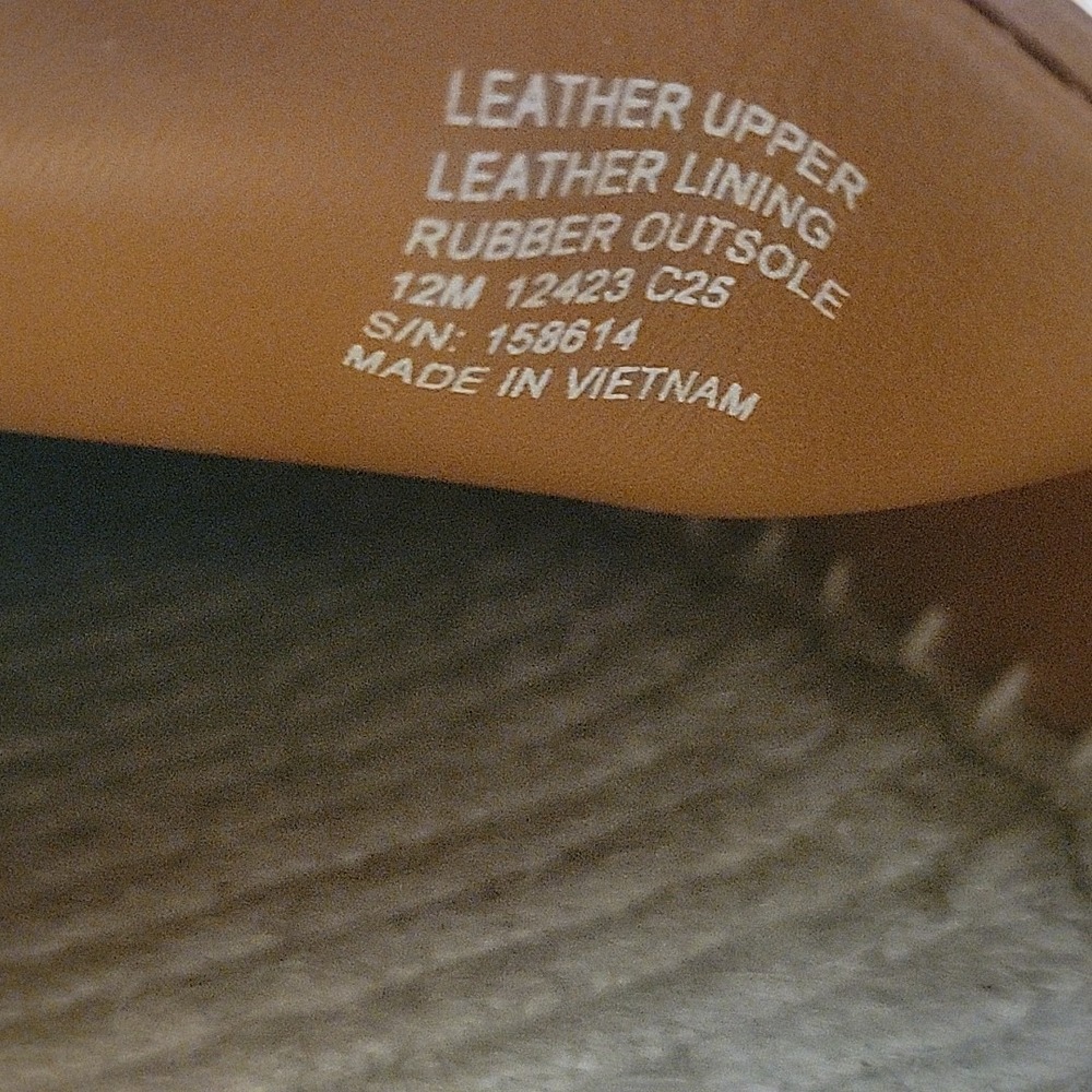 Tory Burch Ines Espadrilles Leather Platform Womens 12 Tan Double T Slip On - Picture 10 of 10